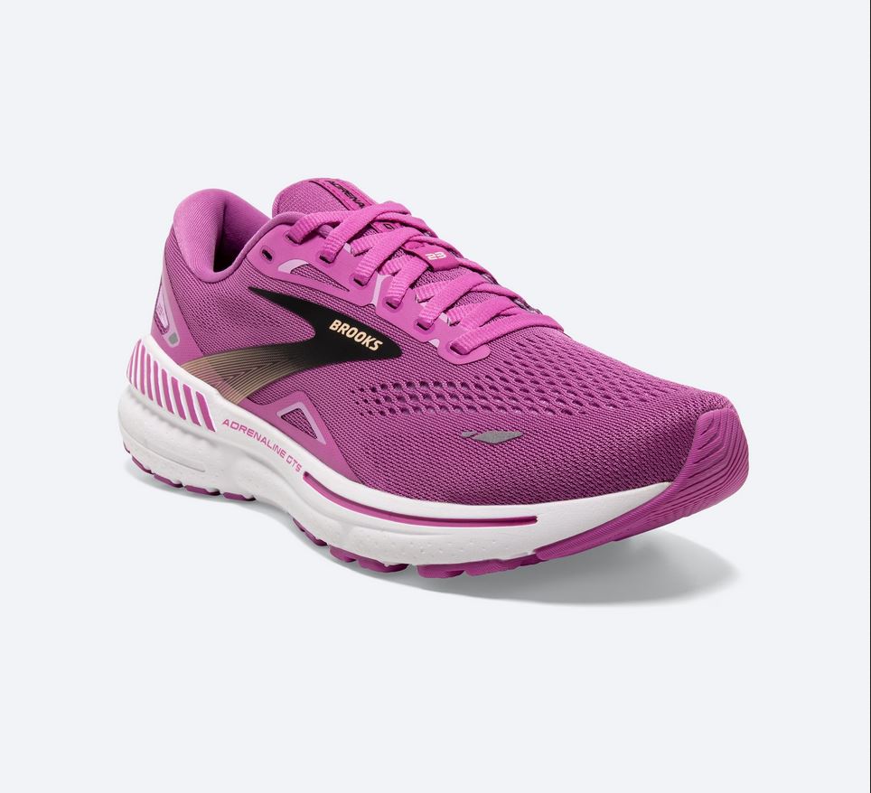 Brooks Adrenaline GTS 23, Orchid/Black/Purple