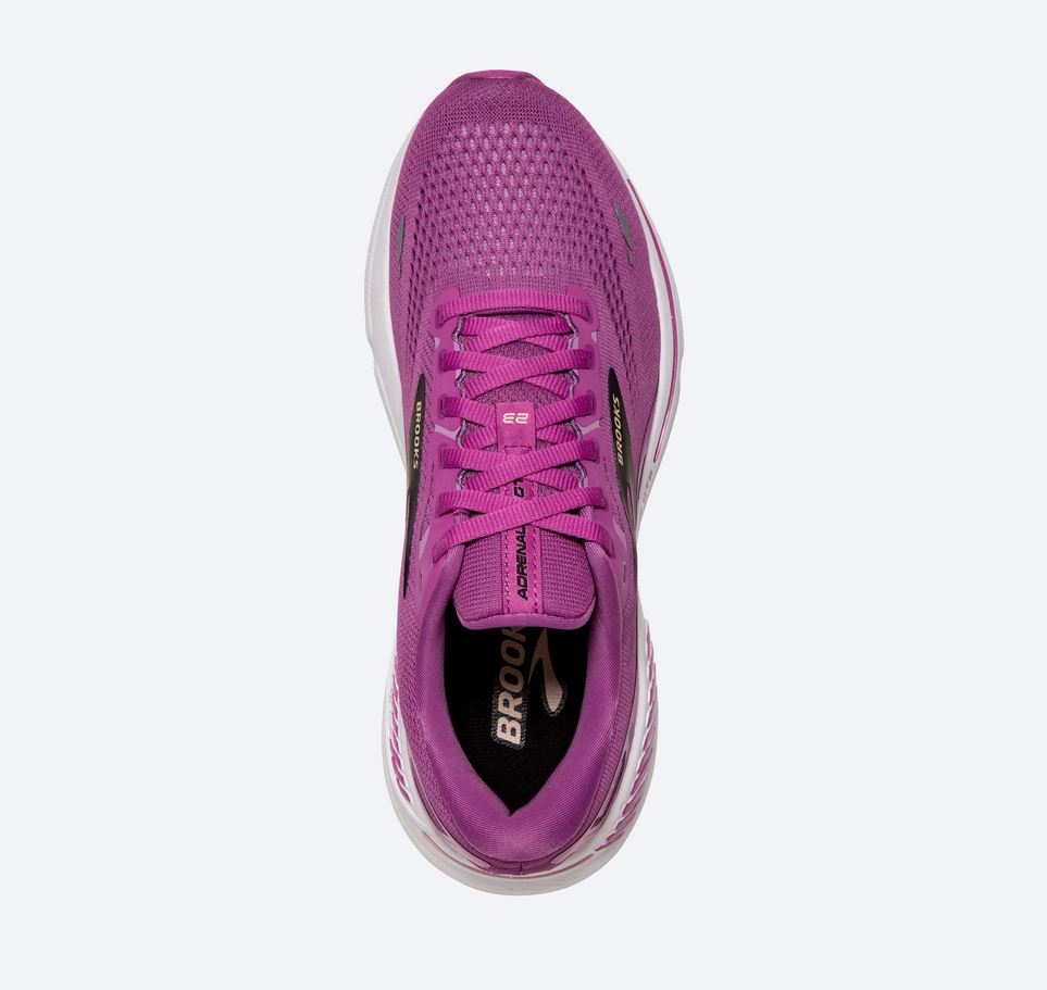 Brooks Adrenaline GTS 23, Orchid/Black/Purple