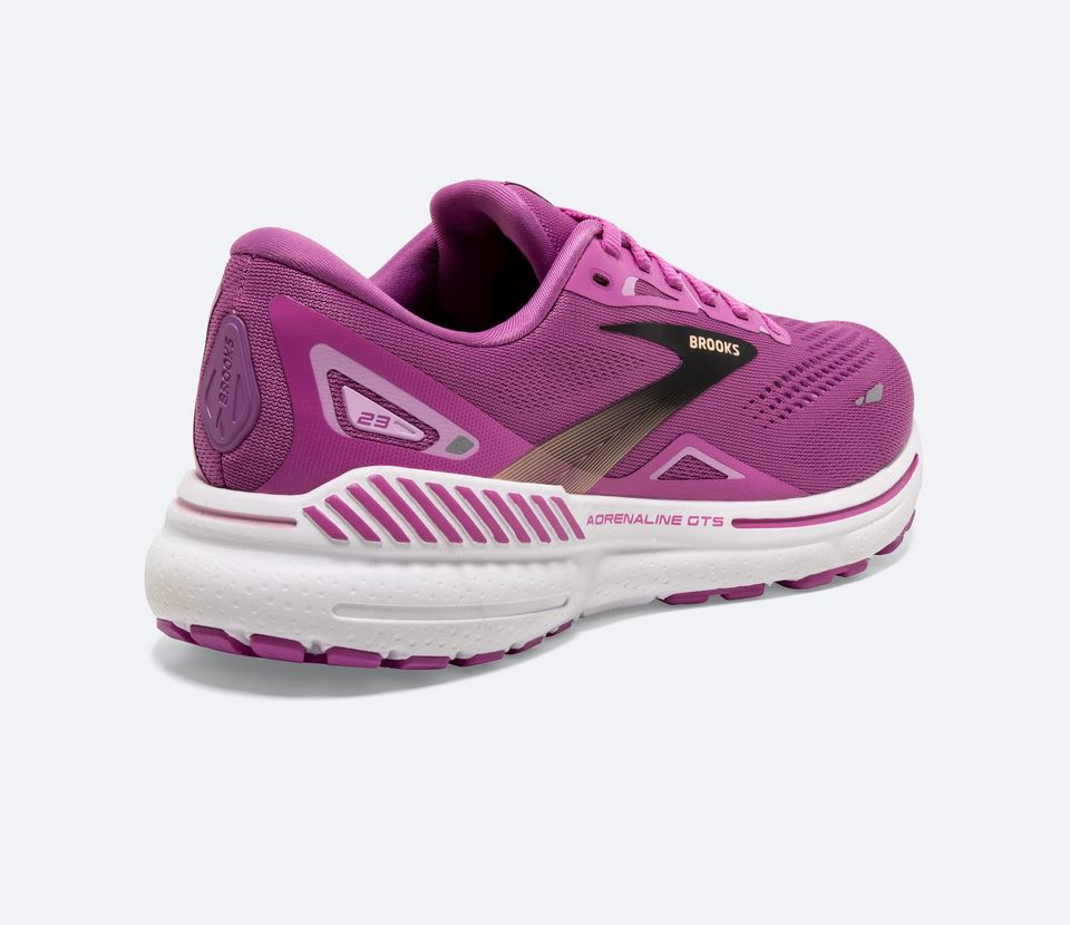 Brooks Adrenaline GTS 23, Orchid/Black/Purple