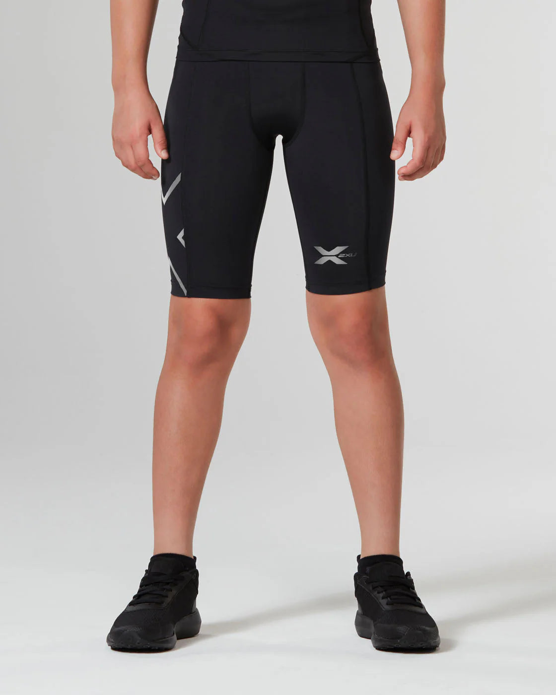 2XU Boys Compression Short, Jungen, Black/Black