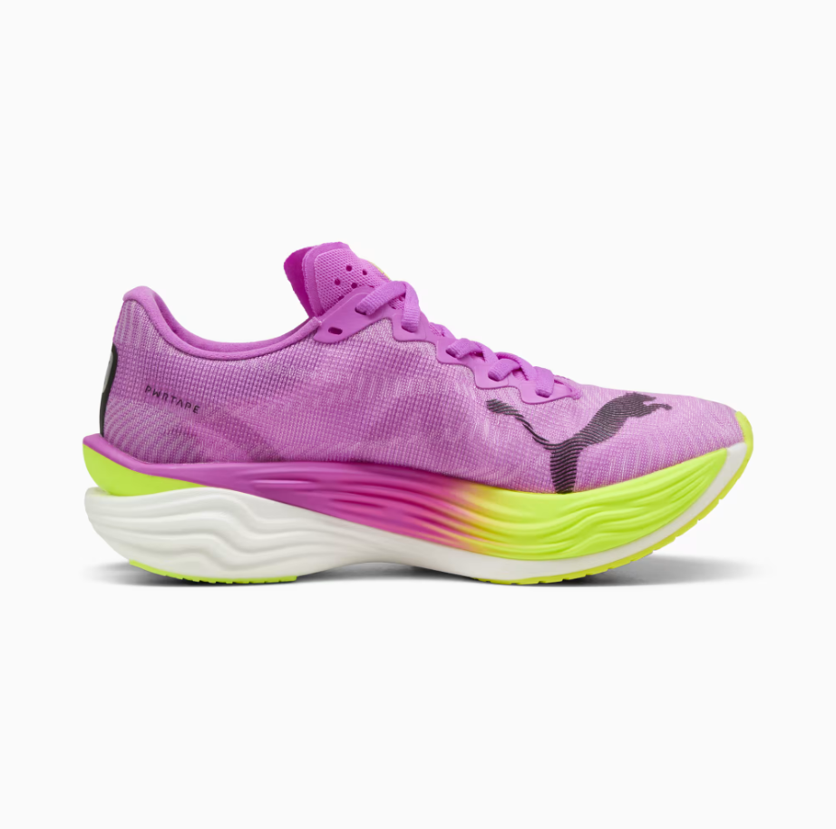 Puma Deviate Nitro Elite 3, Laufschuh, Damen,Pure Magenta-Yellow Alert