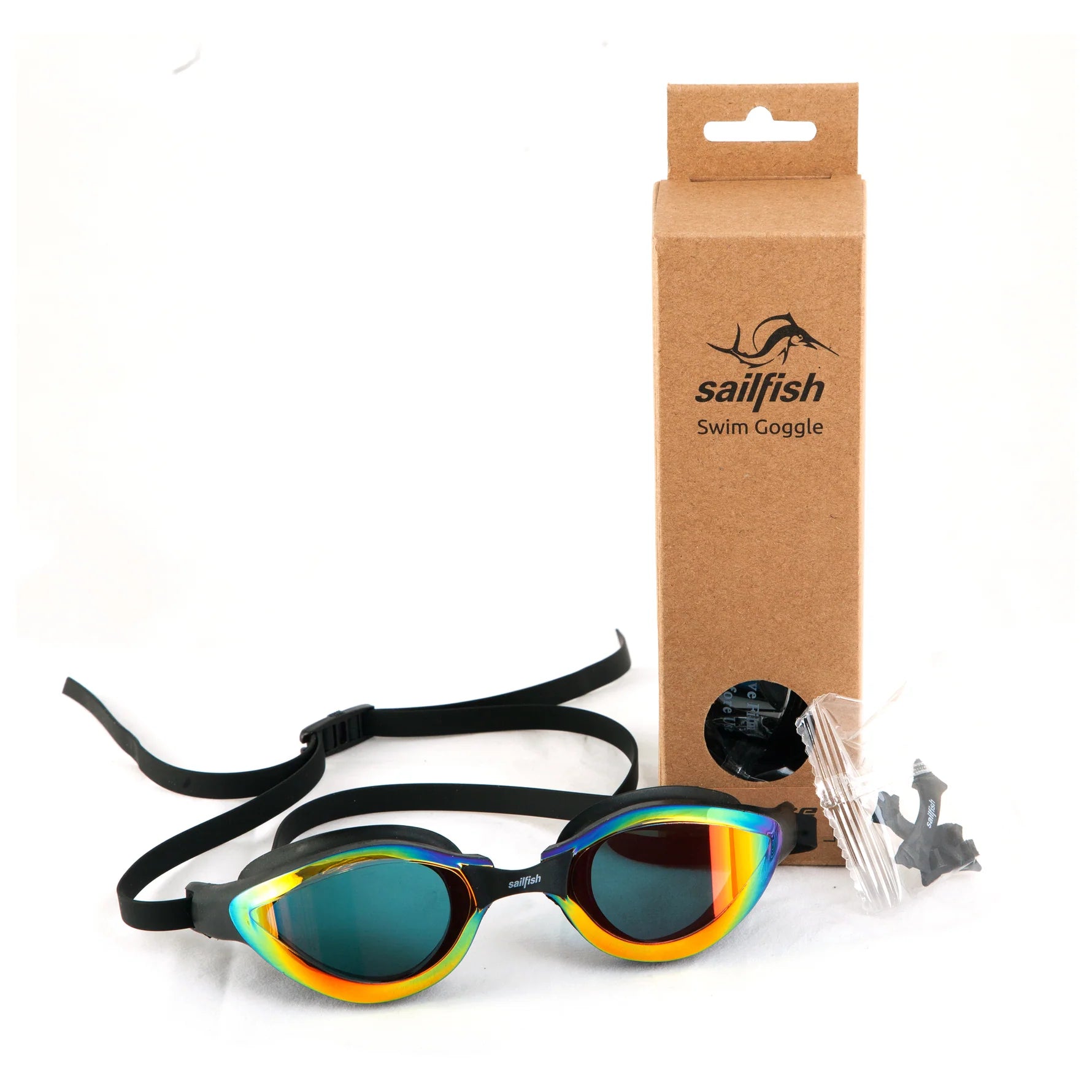 Sailfish Goggle Breeze Gold mirror, Schwimmbrille