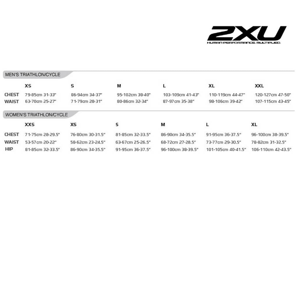 2XU Comp Full Zip Sleeved TriSuit, men, black