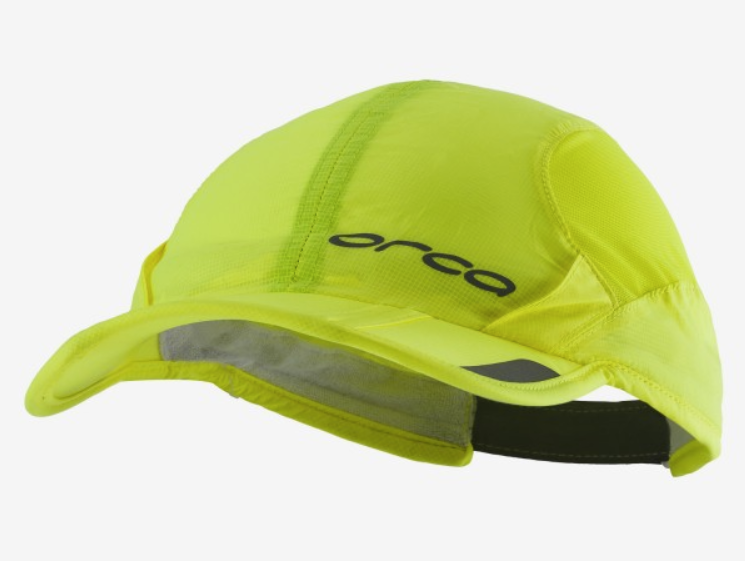 faltbares Cap neon gelb