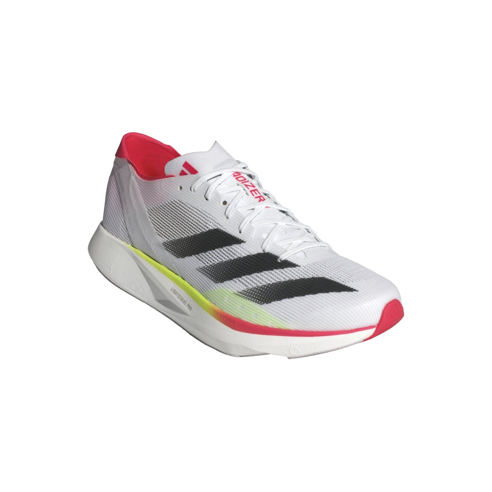 Adidas ADIZERO TAKUMI SEN 10, Laufschuh, Herrren, Cloud White/Core Black/Lucid Red