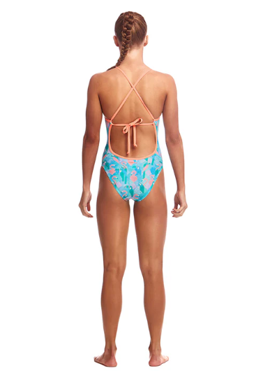 Way Funky Funkita, Tie Me Tight One Piece Pastel Paradise, Badeanzug, Kinder