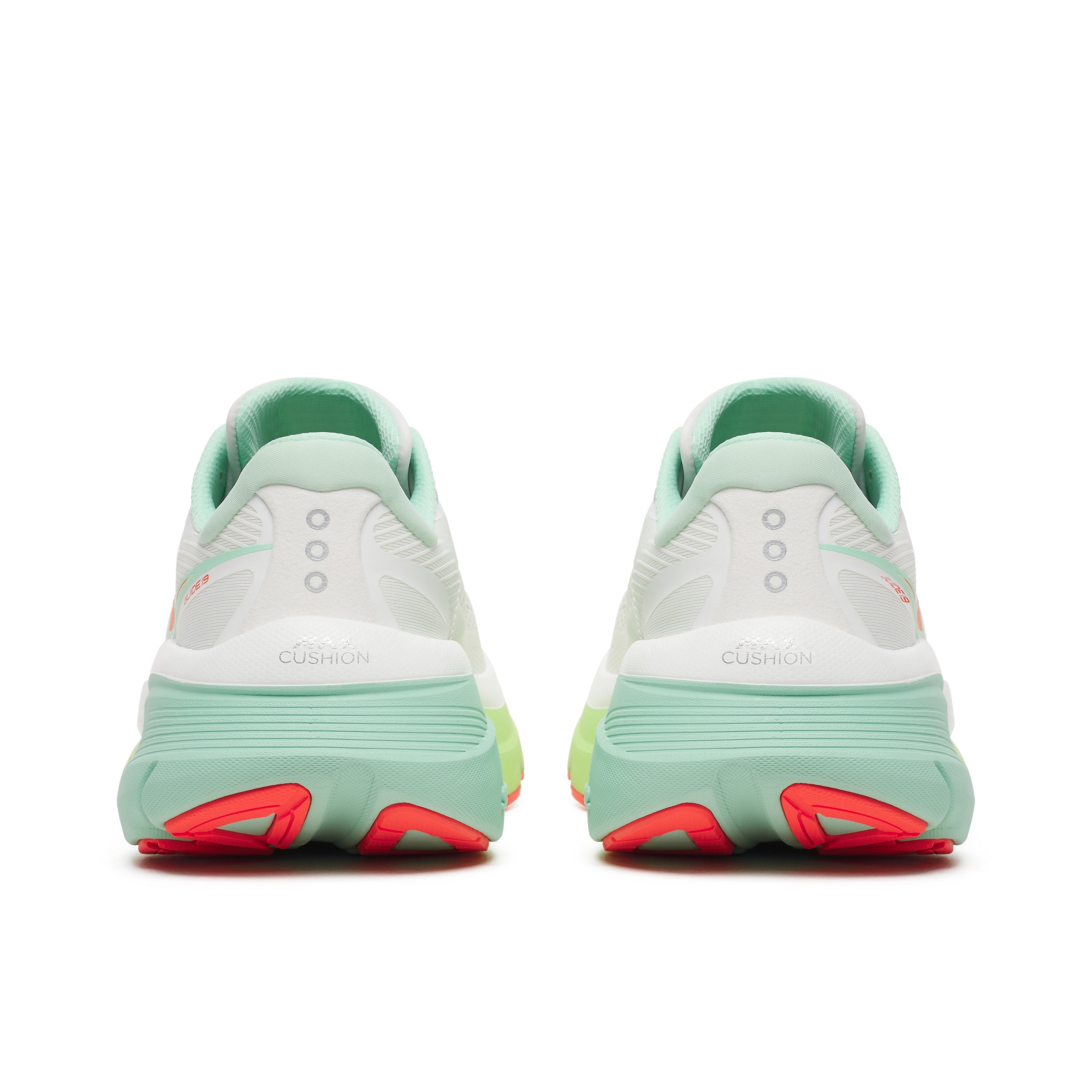 Rückansicht/Fersenbereich beide Schuhe