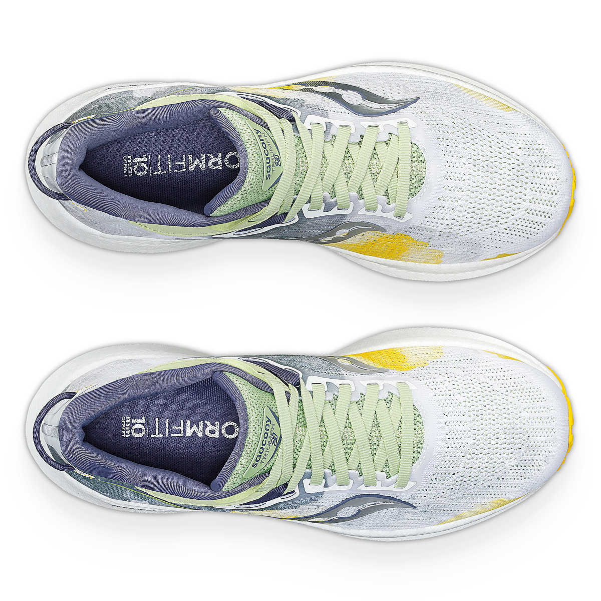 Saucony Triumph 21, Damen, white/fern