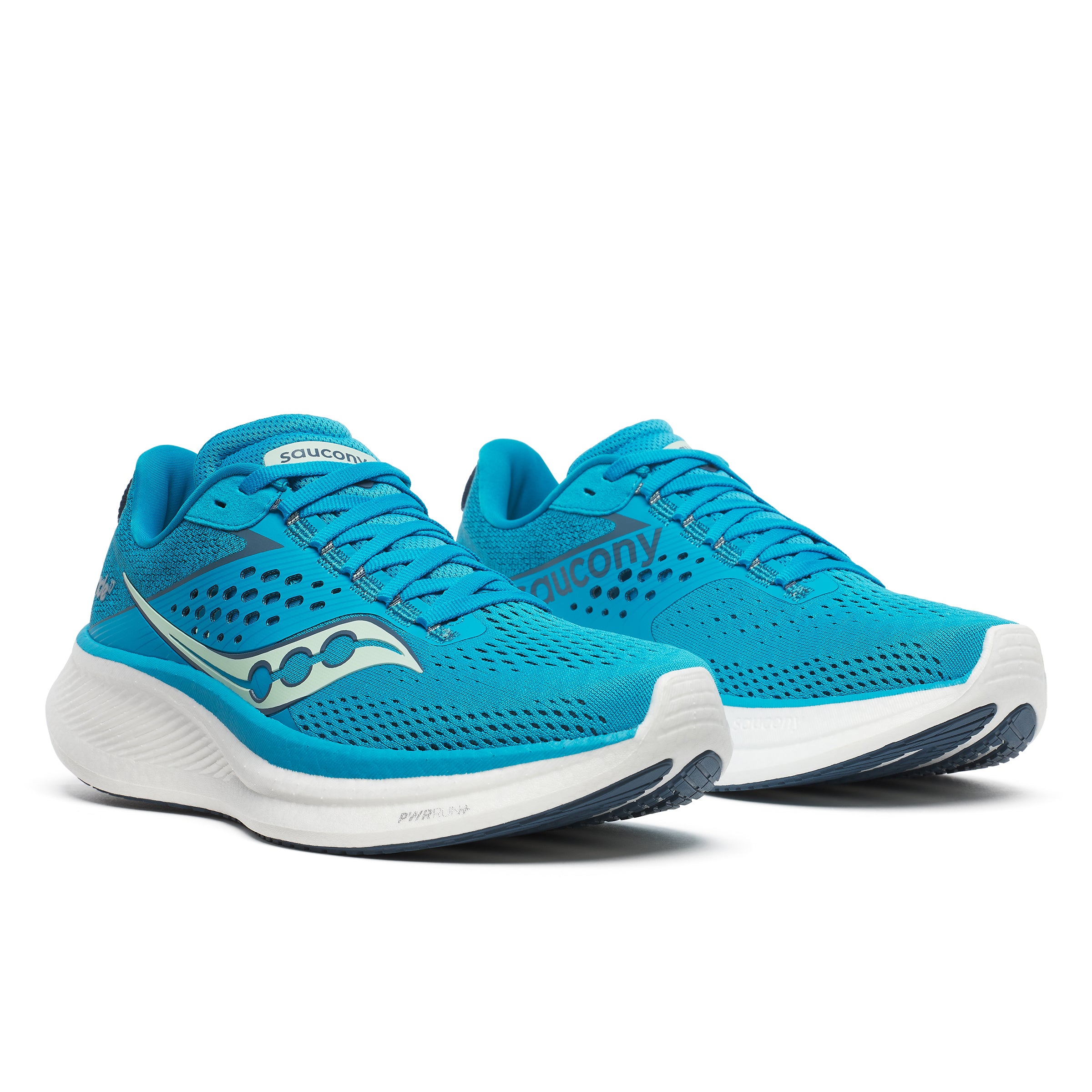 Saucony Ride 17, Damen, Laufschuhe, Viziblue/Mirage