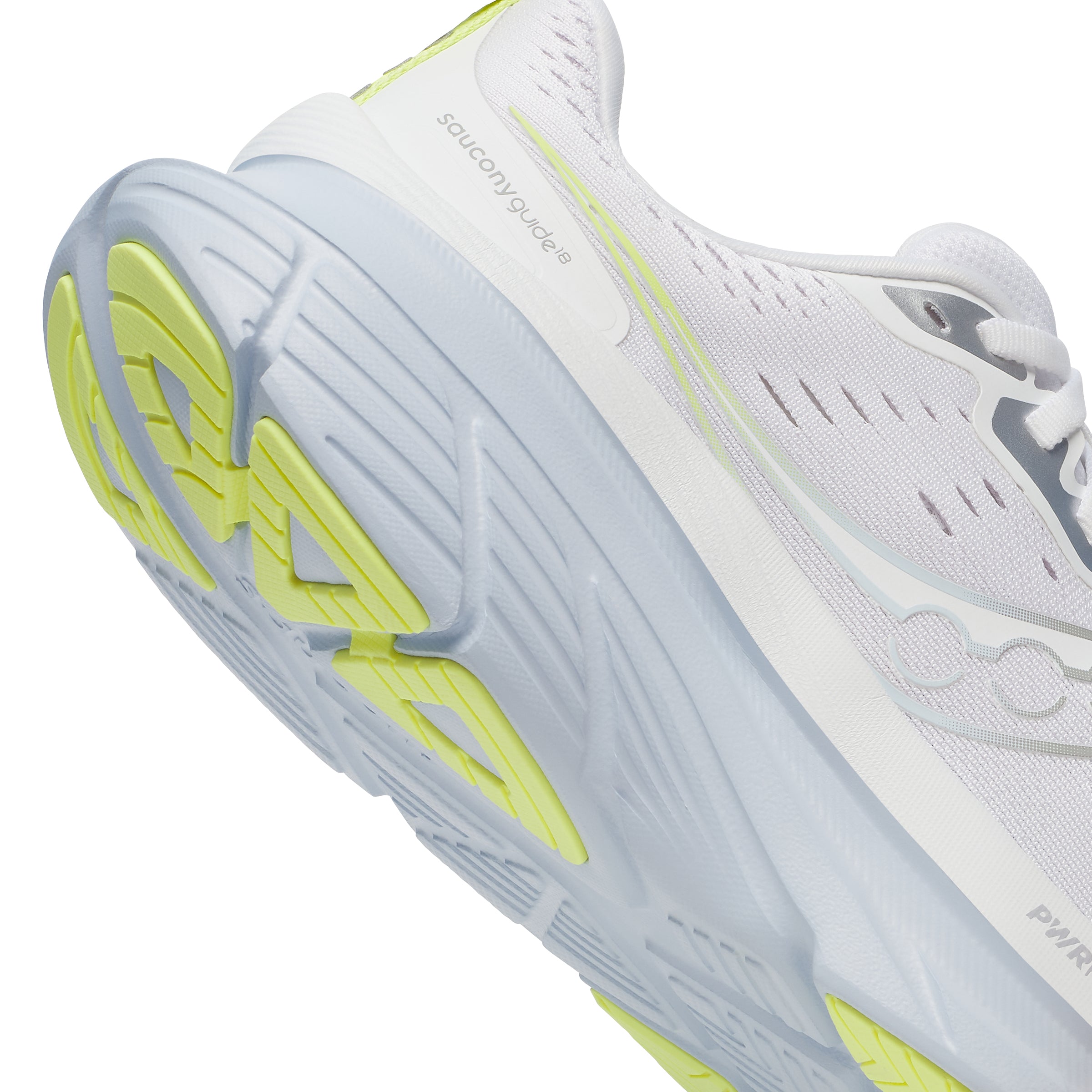 Saucony Guide 18, Laufschuhe, Damen, White/Ice Melt