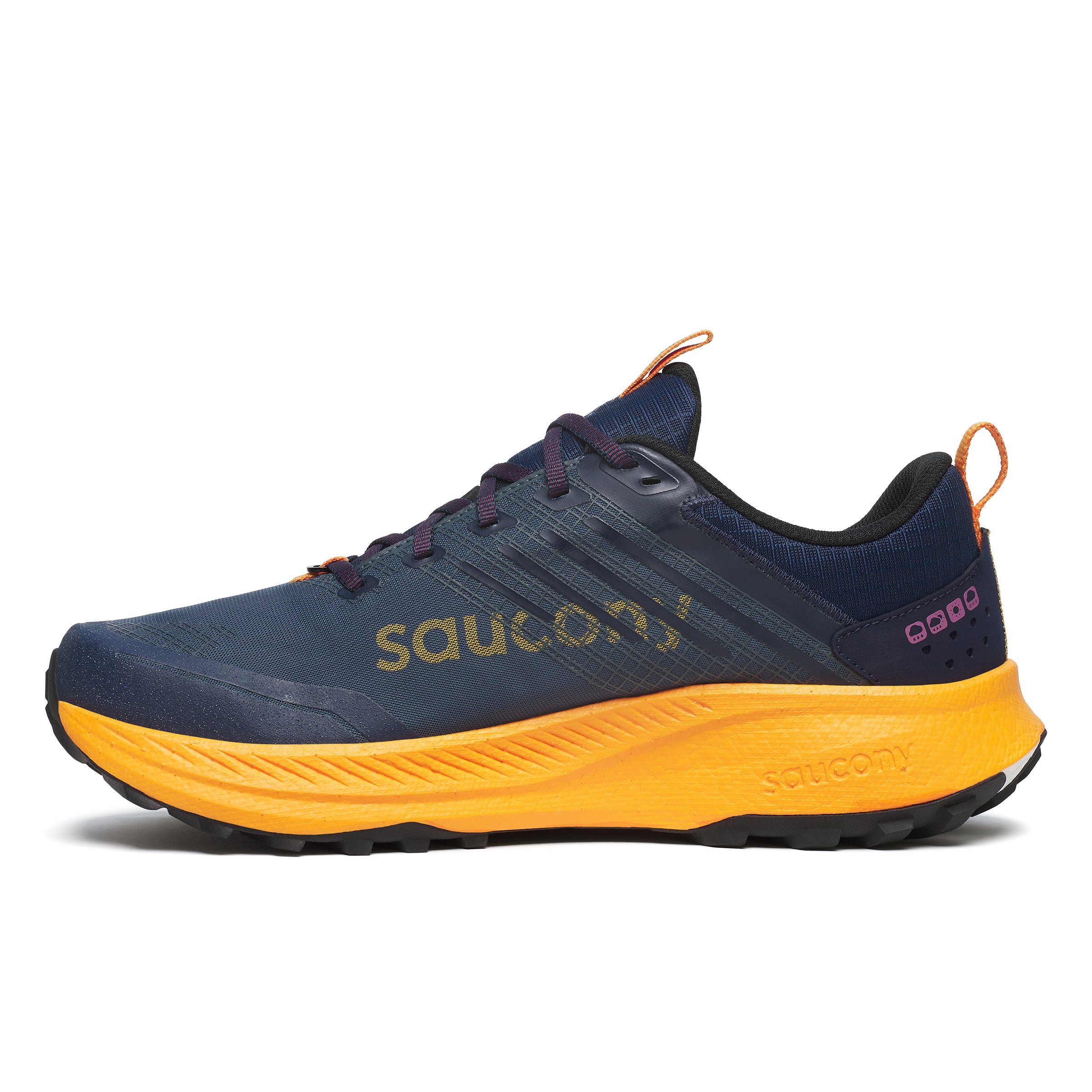 Saucony Ride 15 TR2 GTX, Herren, navy/peel