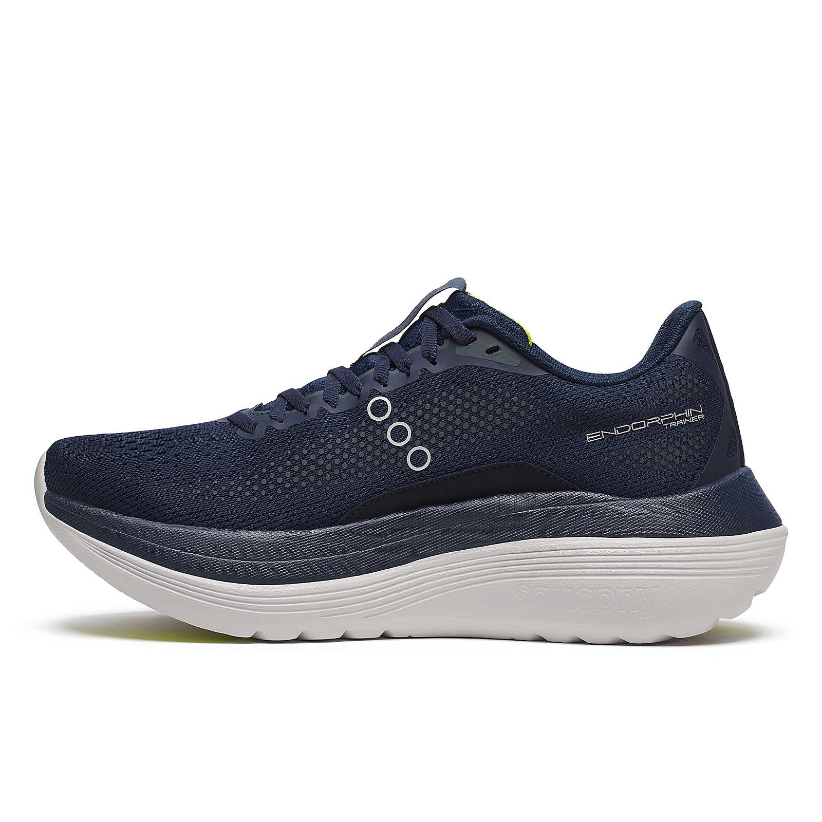 Saucony Endorphin Trainer, Laufschuh, Herren, Navy/Primrose Marine