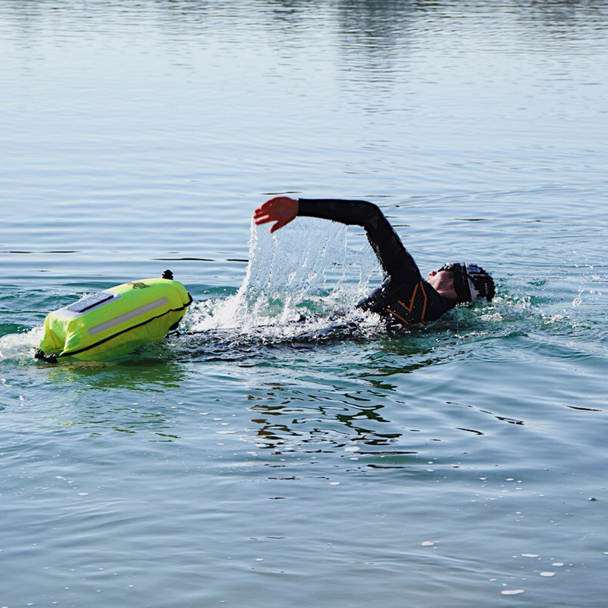 schwimm-sicher.de Swim & Safety Buoy, Ultimate, orange