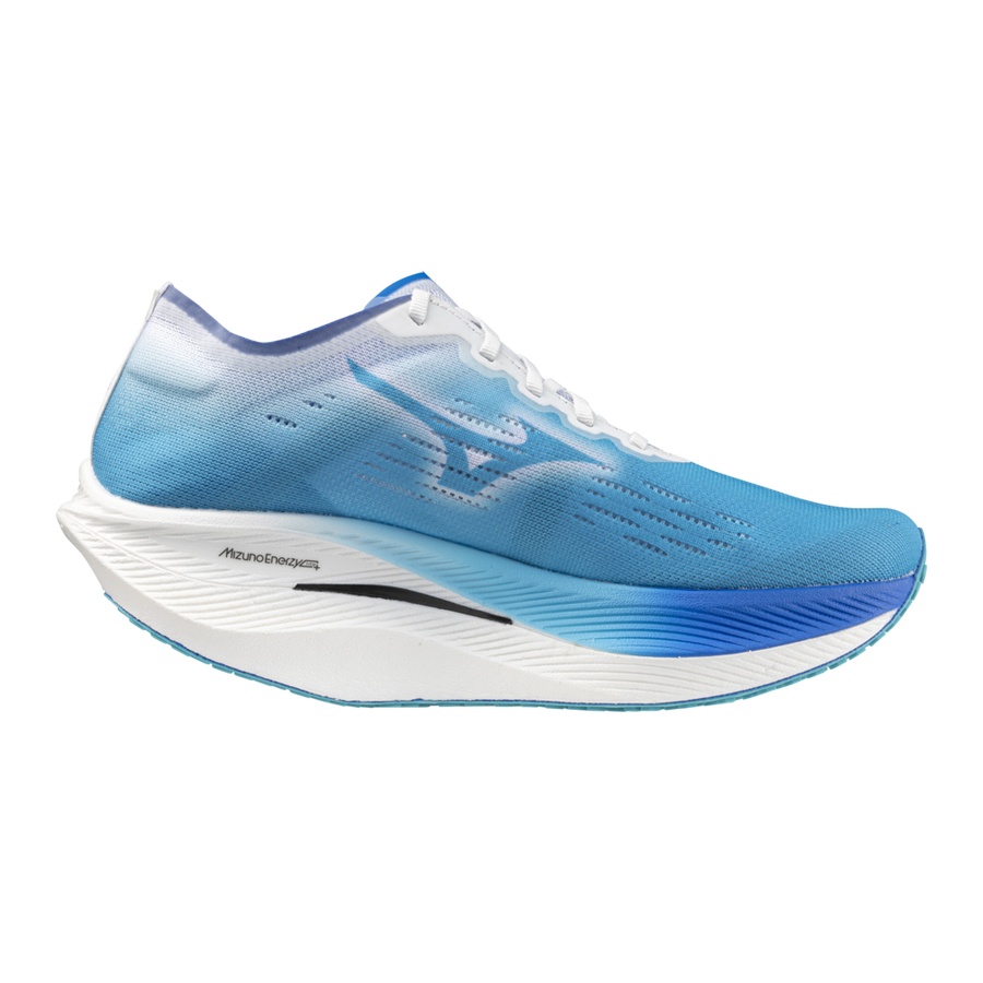 MIZUNO Wave Rebellion Pro 2, Laufschuh, Herren, River Blue/Mugen Blue/White