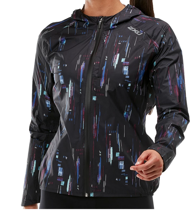 2XU Pursuit AC Shell Jacket, Damen, Frequency Boysenberry