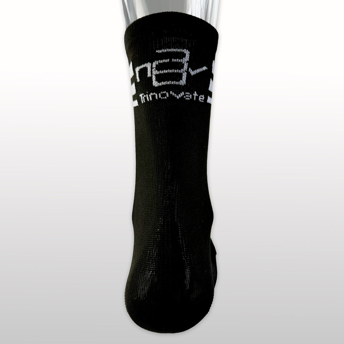 Socke mid schwarz Ansicht von hinten