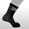 Trinovate Essential Mid Socks, Laufsocken, Radsocken, unisex, Midnight Black