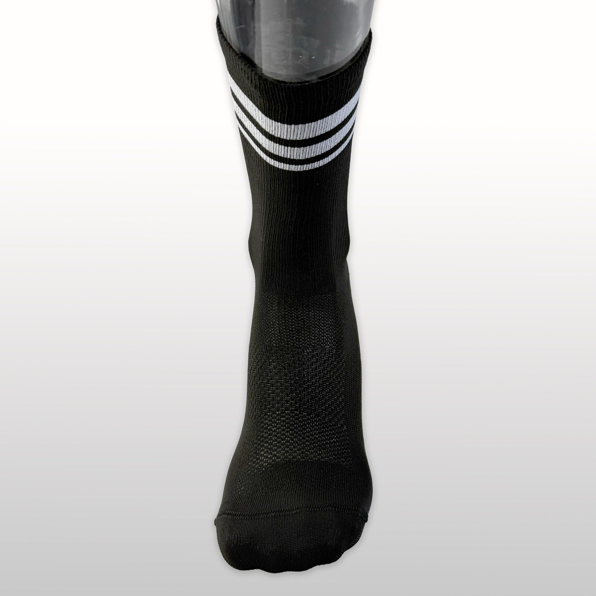 Socke mid schwarz Ansicht von vorne 