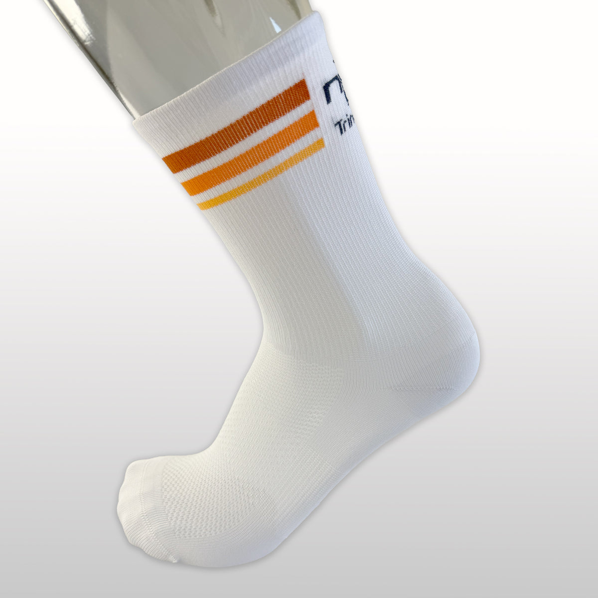 Trinovate Essential Mid Socks, Laufsocken, Radsocken, unisex, White Sunset