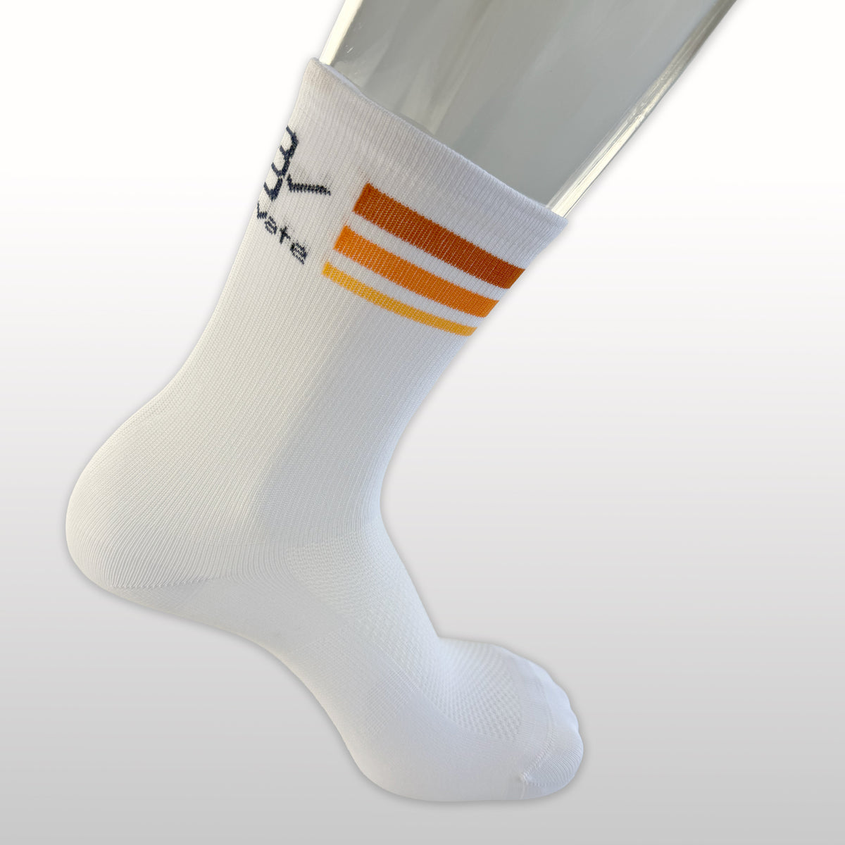 Trinovate Essential Mid Socks, Laufsocken, Radsocken, unisex, White Sunset