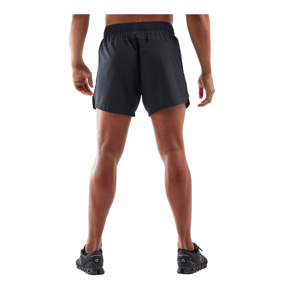 2XU X-CTRL 5 Inch Shorts, Herren, Black/Black