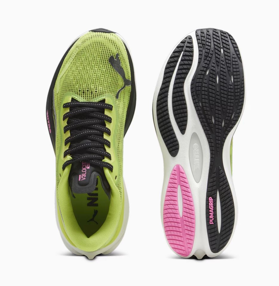 Puma Velocity NITRO™ 3, Damen, Lime Pow-PUMA Black-Poison Pink