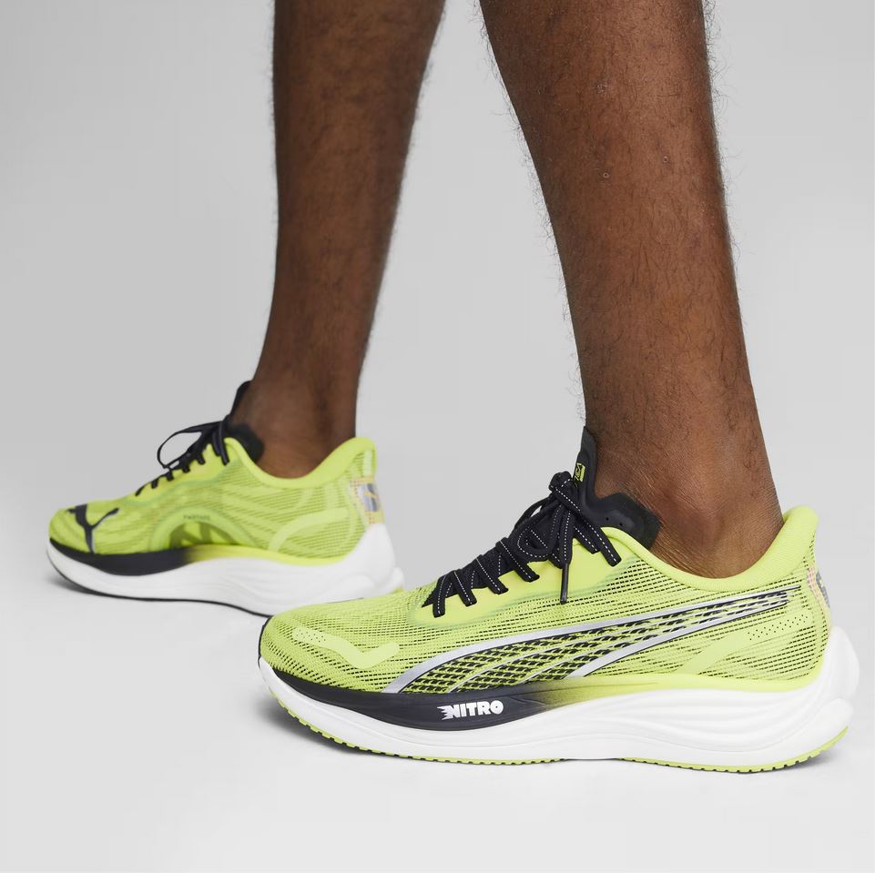 Puma Velocity NITRO™ 3 Herren, Lime Pow-PUMA Black-PUMA Silver