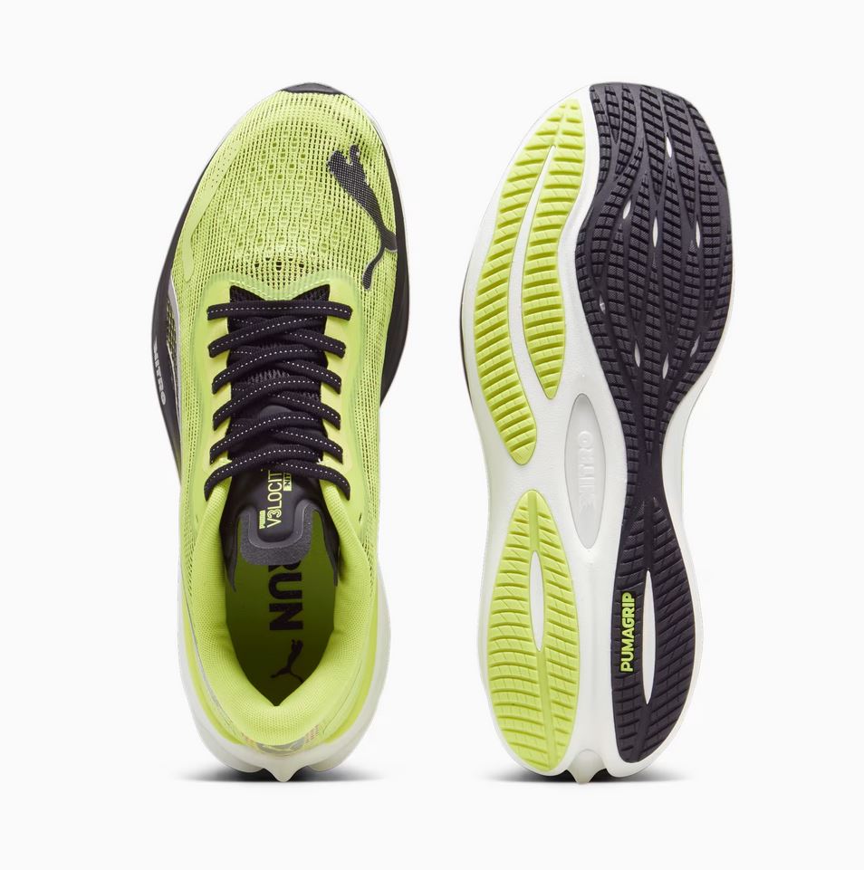 Puma Velocity NITRO™ 3 Herren, Lime Pow-PUMA Black-PUMA Silver