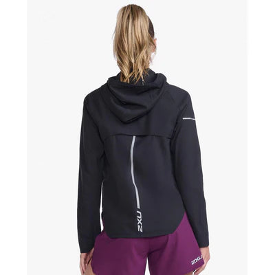 2XU Aero Jacket, Laufjacke, Damen, Black/Silver Reflective