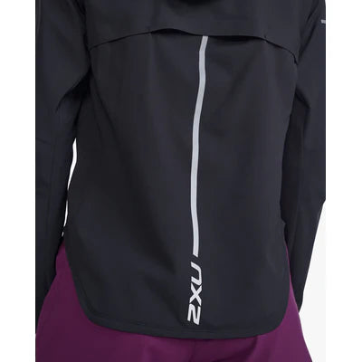 2XU Aero Jacket, Laufjacke, Damen, Black/Silver Reflective