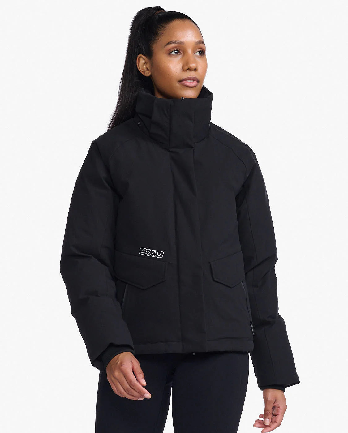 2XU Commute Insulation Jacket, Damen, Black/Black