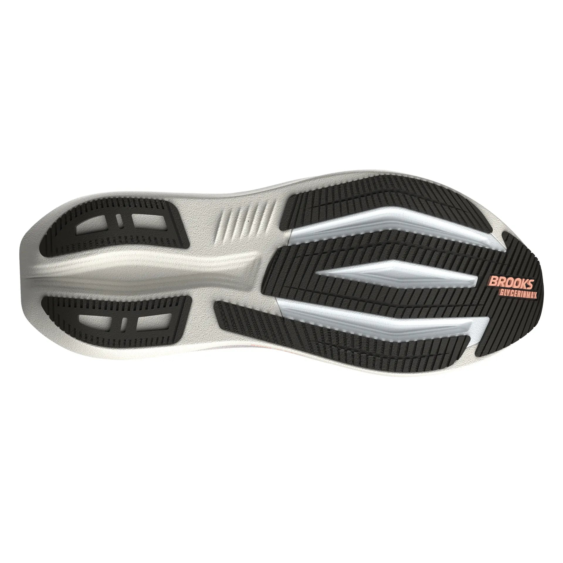 Brooks Glycerin Max 2, Laufschuh, Damen, Black/Peach/Clear