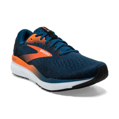 Brooks Ghost 16, Herren, Blue Opal/Black/Nasturtium