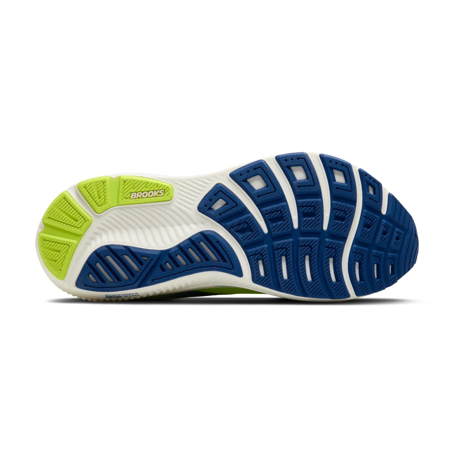 Brooks Ghost 17, Laufschue, Herren, Acid Lime/Navy/White