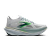 Brooks Hyperion Max 3, Laufschuhe, Herren, White/Gray Mist/Green