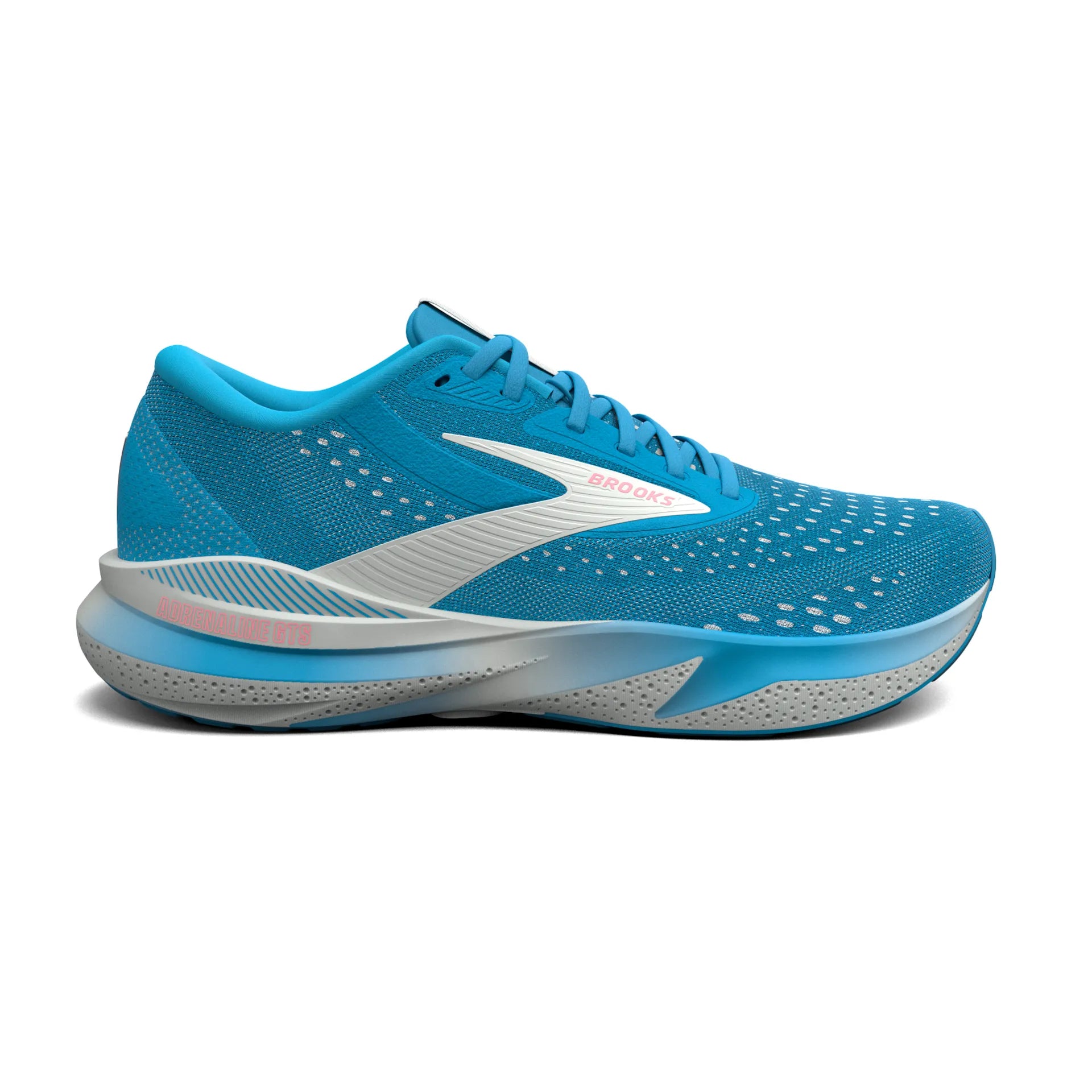 Brooks Adrenaline GTS 24, Damen, Bonnie Blue/Grey/Pink