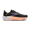 Brooks Ghost 18, Laufschuh, Damen, Black/Mulled Grape/Peach