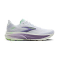 Brooks Ghost 18, Laufschuh, Damen, White/Purple Hebe/Green