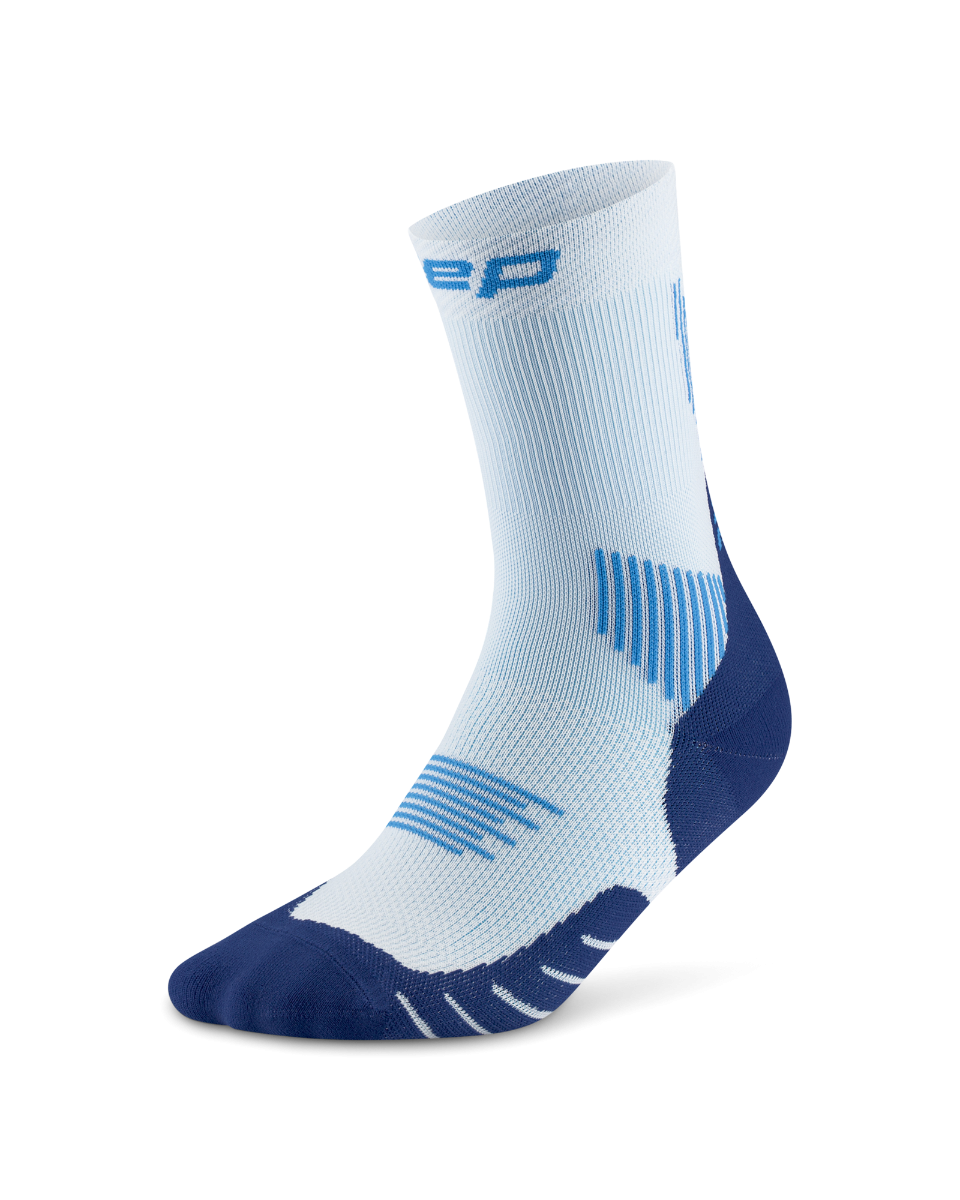 CEP Core Run Socks 5.0 - Mid Cut, Herren, ice/blue