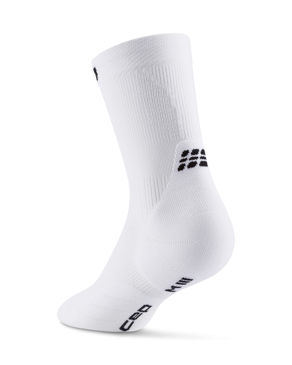 CEP Core Run Socks 5.0 - Mid Cut, Herren, white