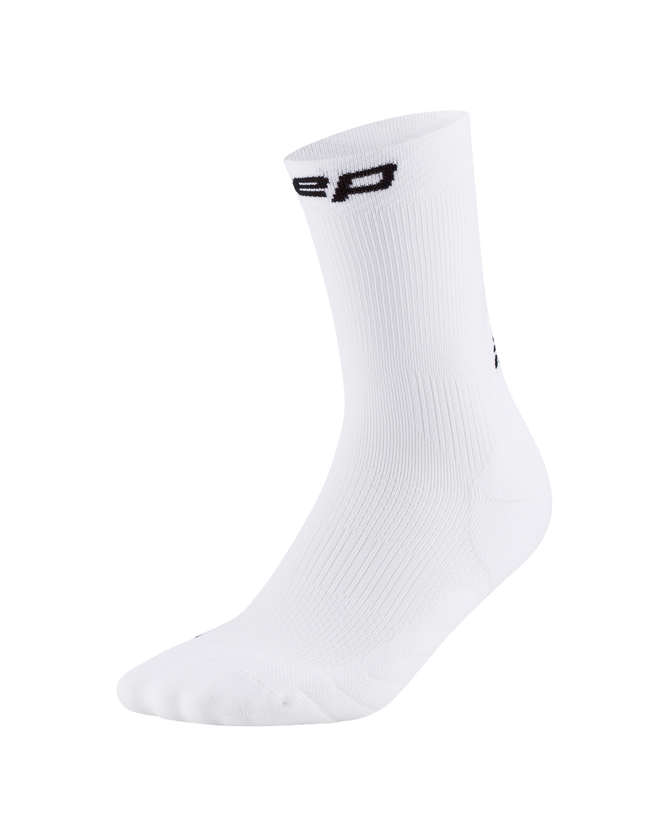 CEP Core Run Socks 5.0 - Mid Cut, Herren, white