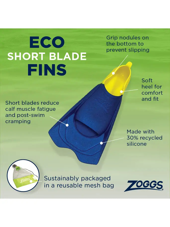 Zoggs Short Blade Eco Fins