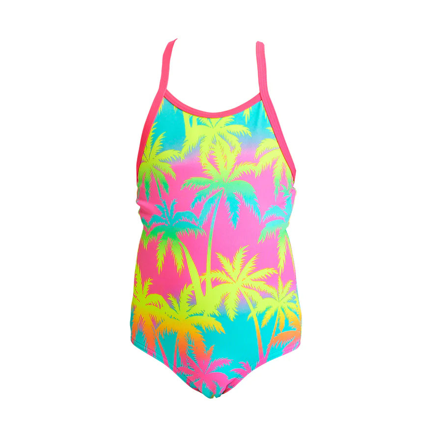 Way Funky Funkita, Printed One Piece Hawaiian Heaven, Badeanzug, Kinder