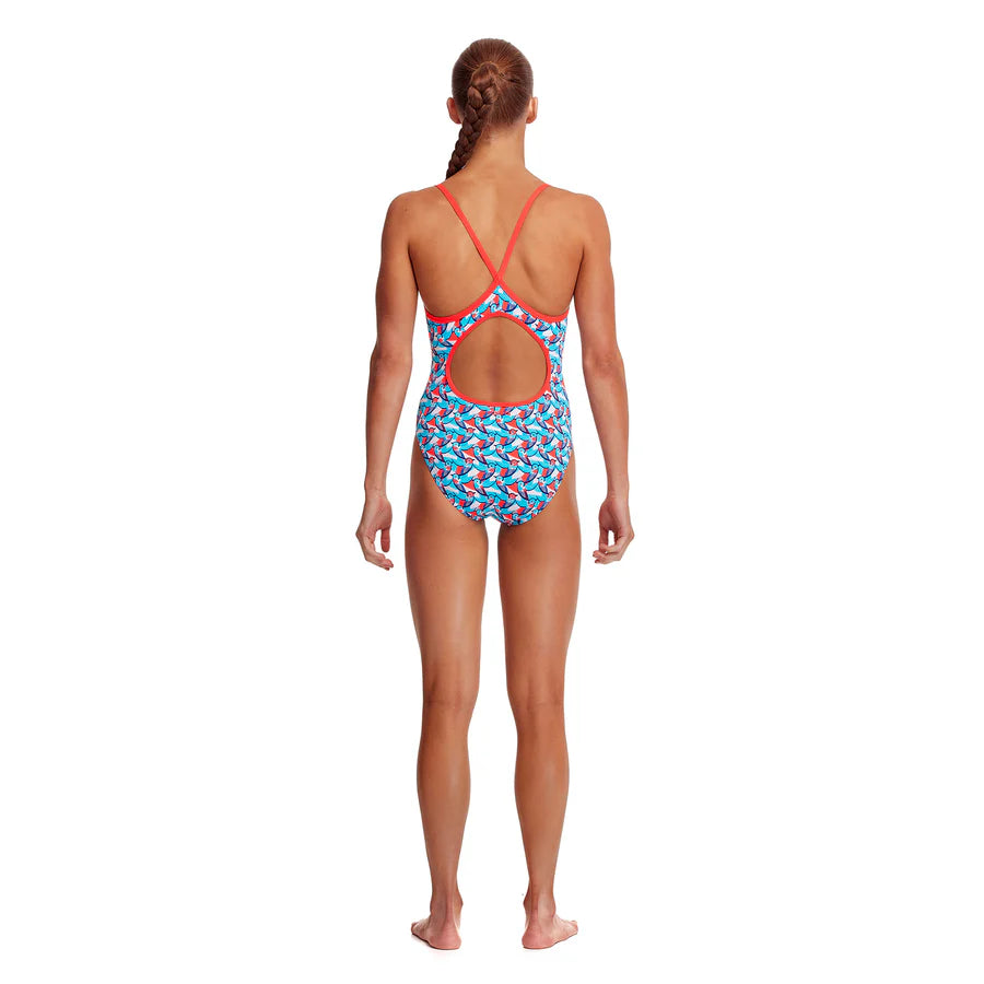 Way Funky Funkita, Diamond Back One Piece Swallowed Up, Badeanzug, Kinder