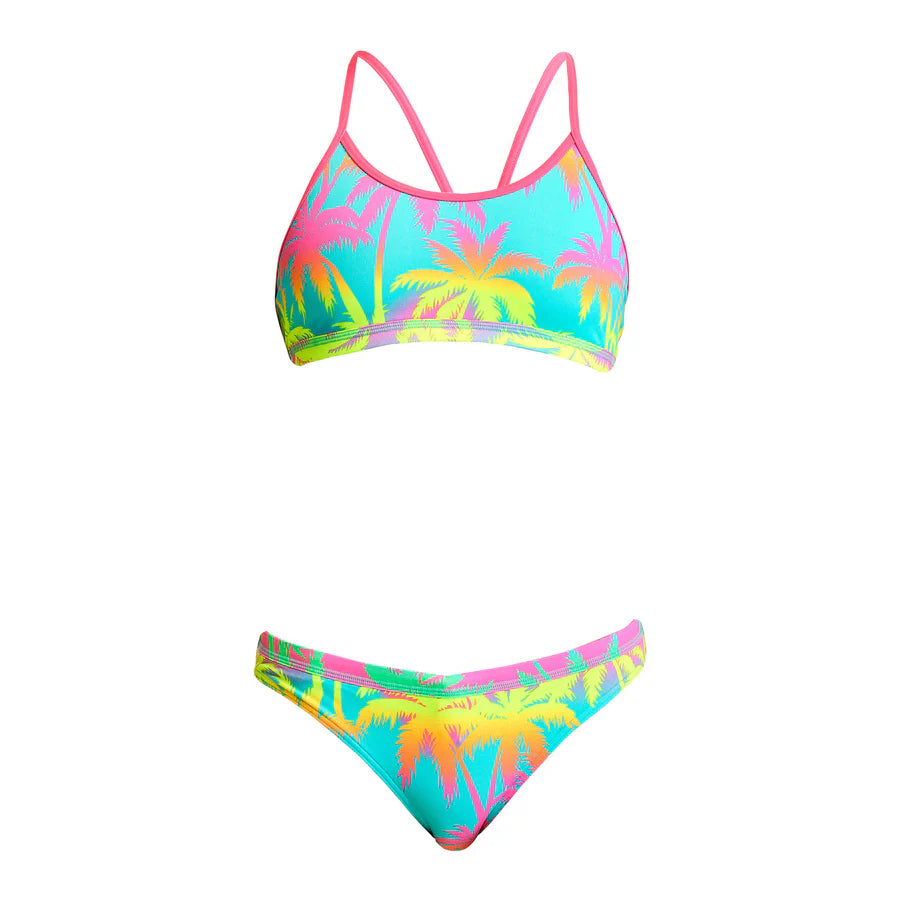 Way Funky Funkita, Racerback Two Piece Hawaiian Heaven, Zweiteiler-Badeanzug, Kinder