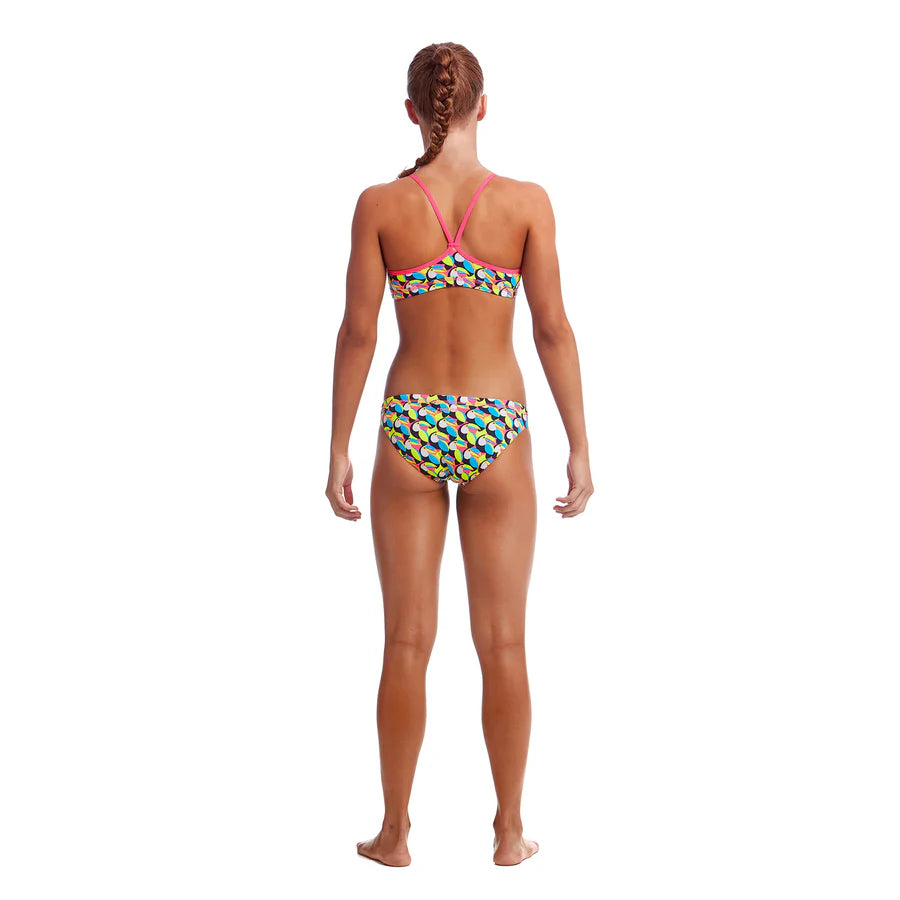 Way Funky Funkita, Eco Racerback Two Piece Toucan Do It, Zweiteiler-Badeanzug, Kinder