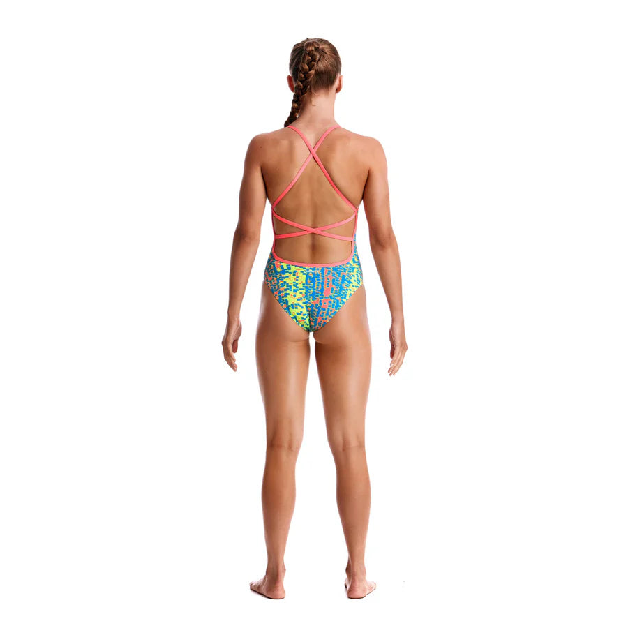 Way Funky Funkita, Eco Single Strap One Piece Second Skin, Badeanzug, Kinder