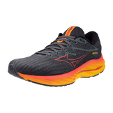 MIZUNO Wave Rider 27, Herren, Turbulence / Cayenne / Citrus