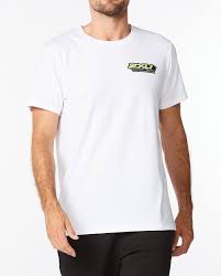 2XU Contender Tee, Herren, White/Acid