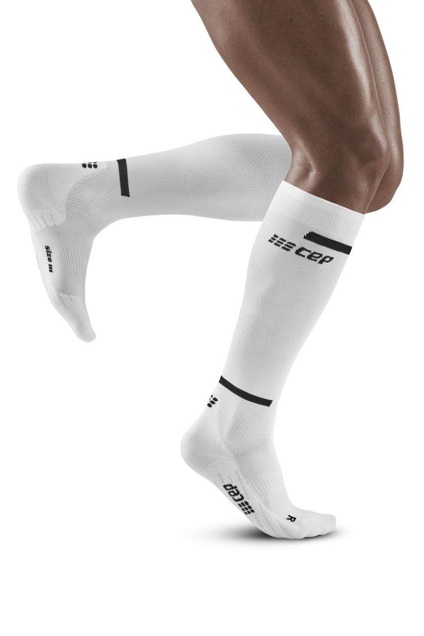 CEP running prog. compression socks, women, white